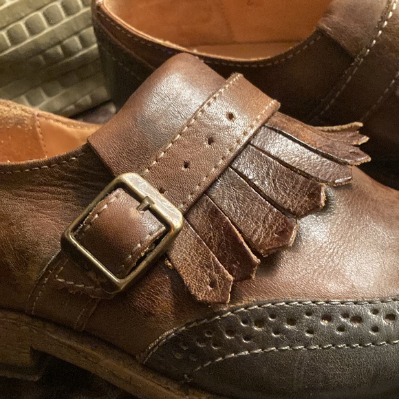 Bed Stu Dolly Tuxedo Cobbler Oxford Slip On Size 6 - Picture 7 of 11